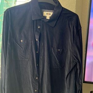 Casual cord shirt